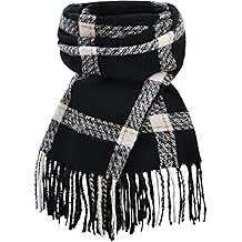 Scarf for Women, Women's Fall Winter Scarfs, Cashmere Feel Blanket Scarf, Classical Scottish Checked Long Shawl Wraps
