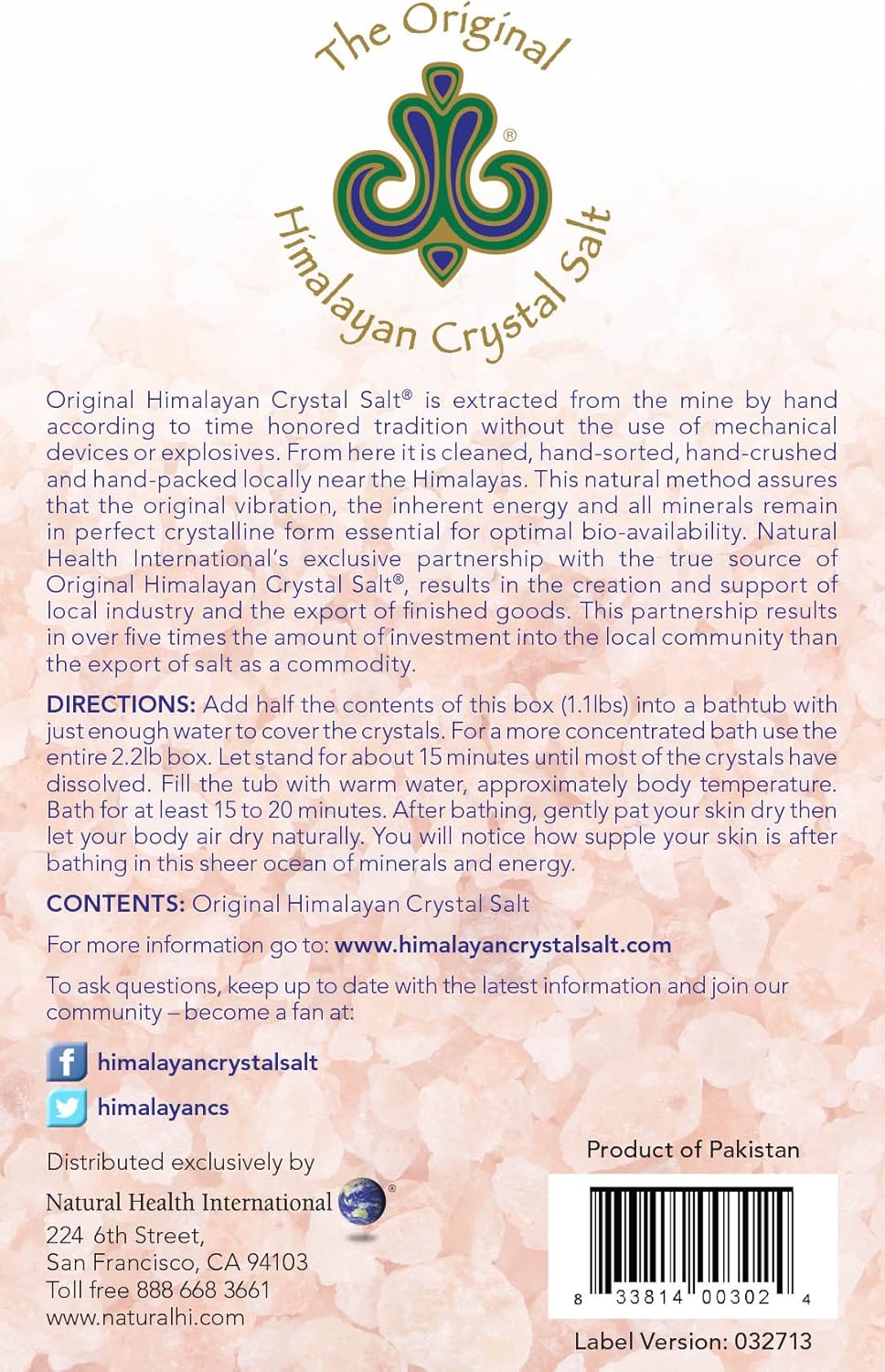 Original Himalayan Crystal Salt - Bath Salts for Hydration, Detox and Relaxation Bathing (4)
