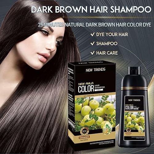 Miniatura 2 de Champú para coloración de cabello, champú de color de cabello para cubrir el cabello gris, tinte para el cabello, color de cabello, color de cabello