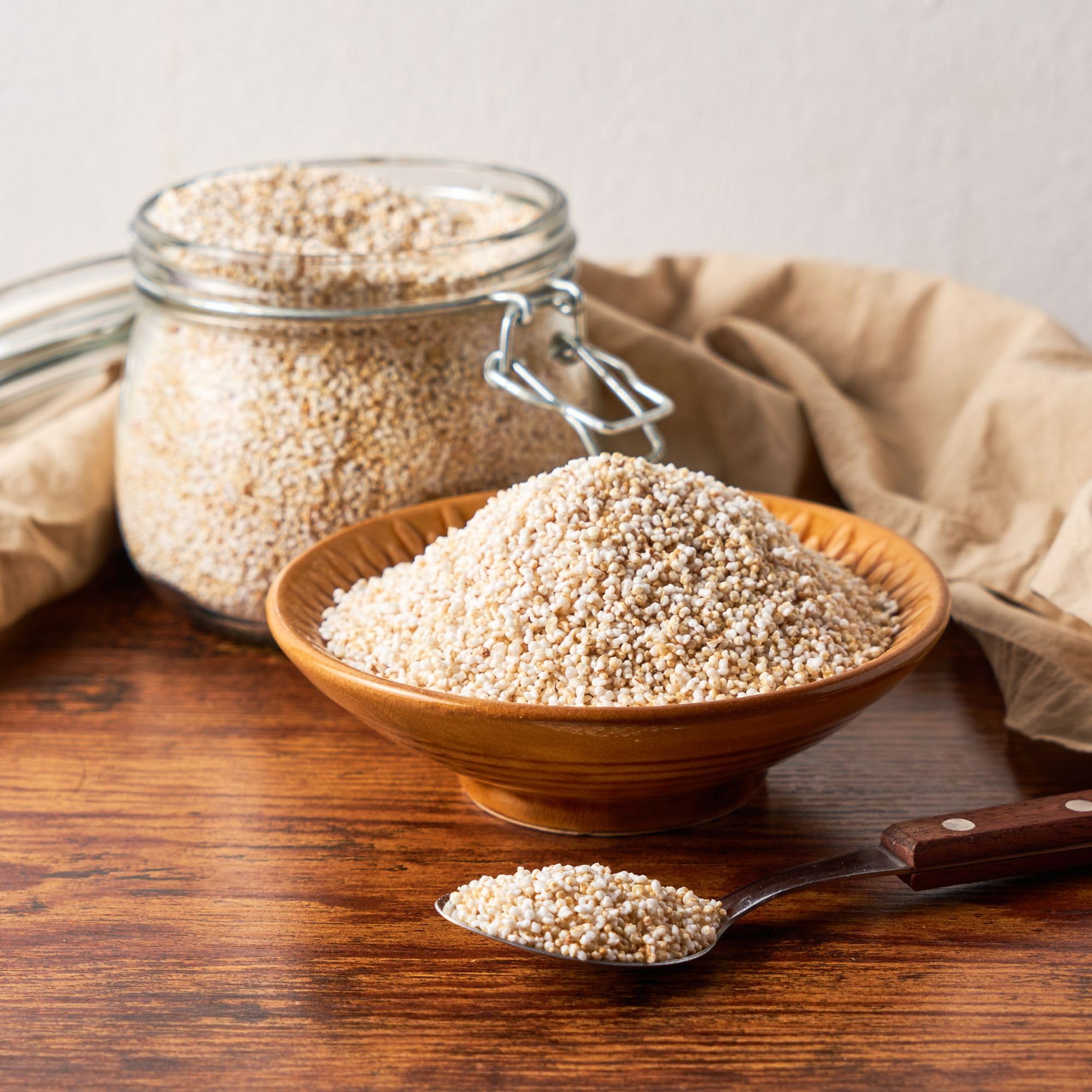Alpi Nature Amaranto Orgánico en Grano 500g, Semillas de Amaranto Enteras y Crudas, sin Azúcar ni Gluten