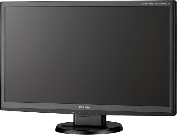 Mitsubishi 23型ワイド液晶ディスプレイ ノングレア フルhd対応 ブラック Rdt232wlm Bk Amazon Co Jp