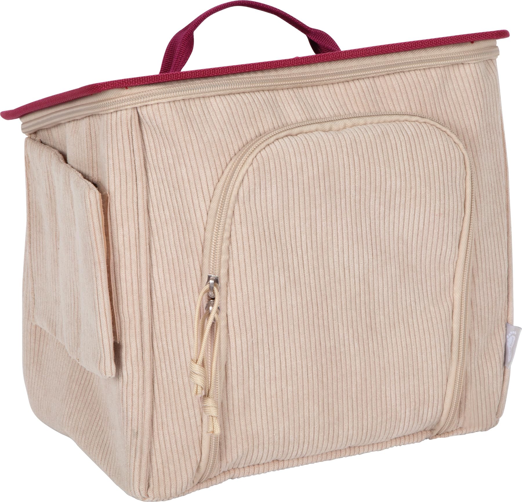 Small Foot Set da Gioco Cavallo con stalla e Accessori nella Borsa, Cavallo di Peluche con numerosi Accessori per Cavalcare e per la Cura, per Bambini dai 2 Anni, 12731