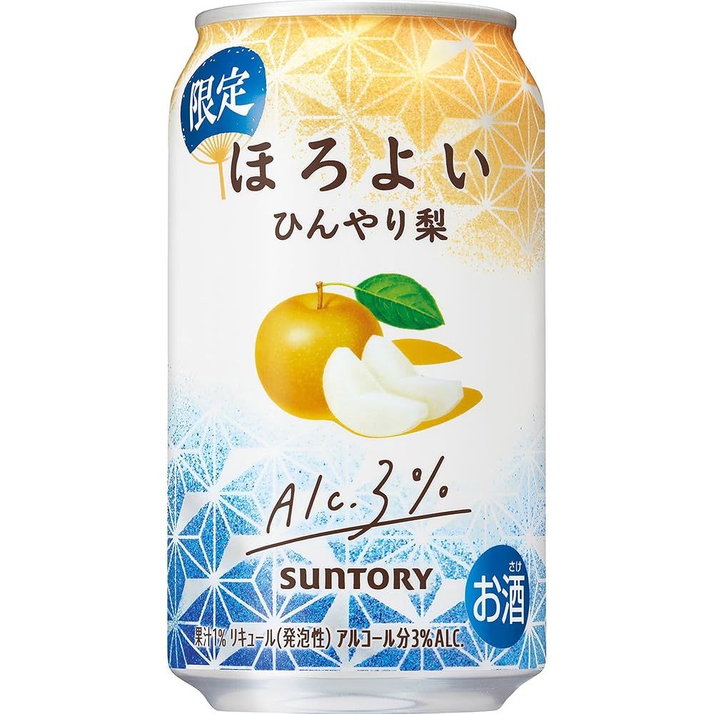 Amazon.co.jp: Suntory Horoyoi Cool Pear Chuhai 11.8 fl oz