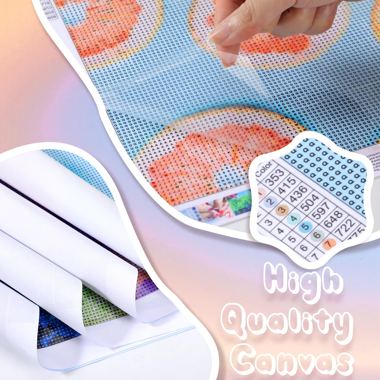 KAYEIUU Il serpente con i colori dell'arcobaleno, kit per pittura con diamanti per adulti, fai da te per principianti, kit di pittura a punti 5D per la decorazione della casa, 30,5 x 40,6 cm