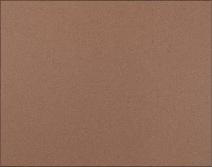 Peacock Railroad Board, 22"X28", 4Ply, Brown, 25 Boards Poster Board