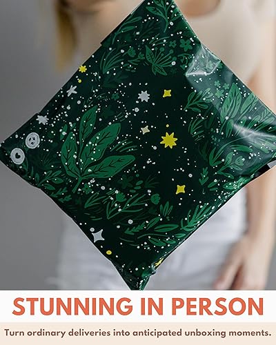 Miniatura 25 de Impack - Paquete de 25 sobres de polietileno de 10 x 13 pulgadas, bolsas de envío biodegradables para ropa, sobres de correo autoadhesivos verde