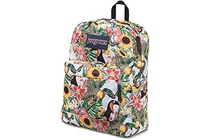 Jansport Unisex SuperBreak Multi Jungle Jam Backpack