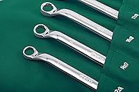 Vista 3 de SATA Juego de llaves de extremo de caja doble de desplazamiento métrico de 10 piezas - ST08012