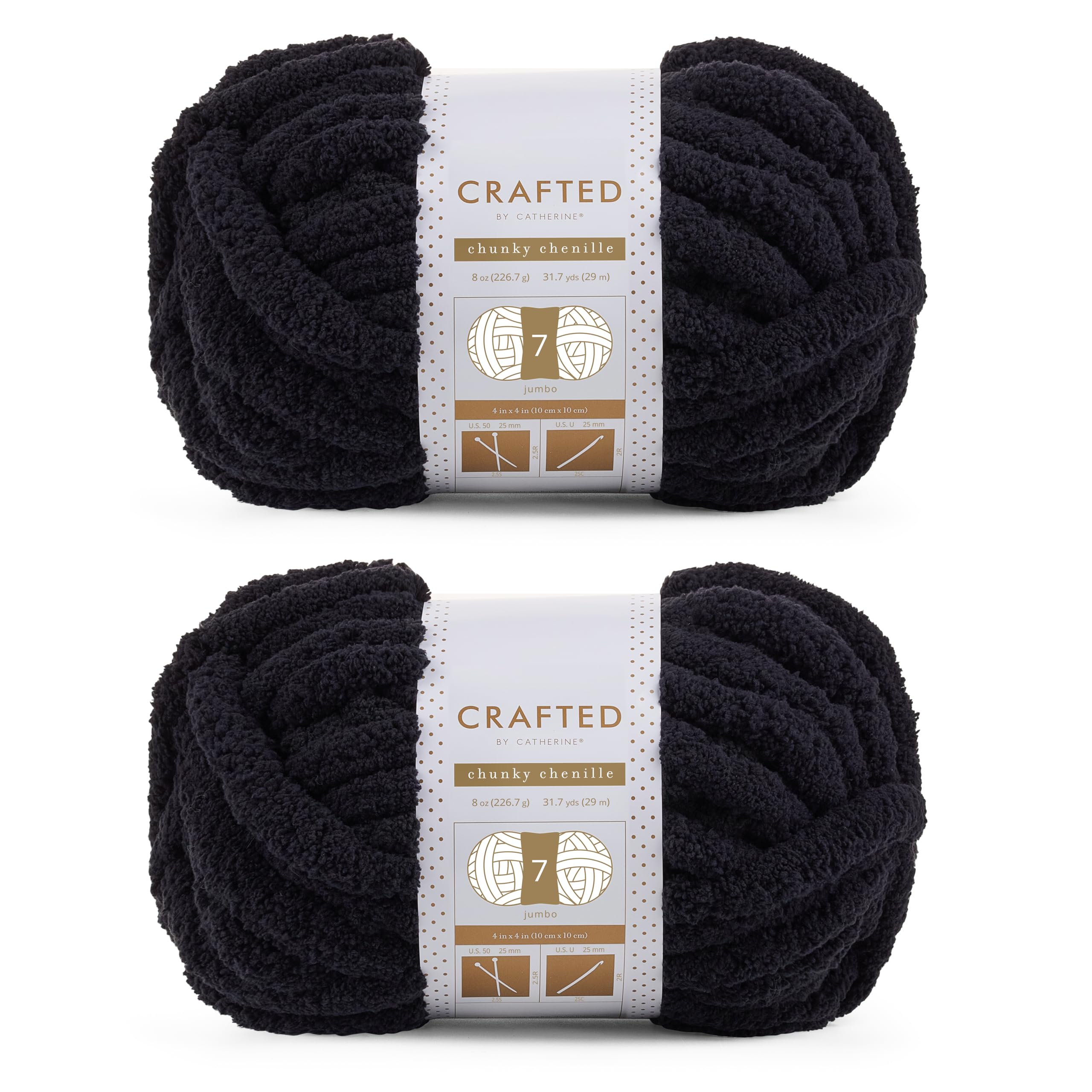 Crafted By Catherine Chunky Chenille 2 Pack
