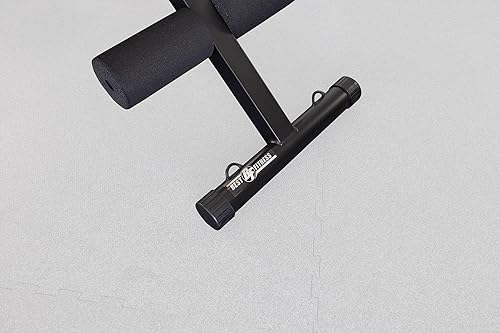 Miniatura 7 de Body-Solid Best Fitness Ab Board (BFAB10B), paquete de 6 equipos de ejercicio para entrenamiento de fuerza, gimnasio en casa, banco de entrenamiento