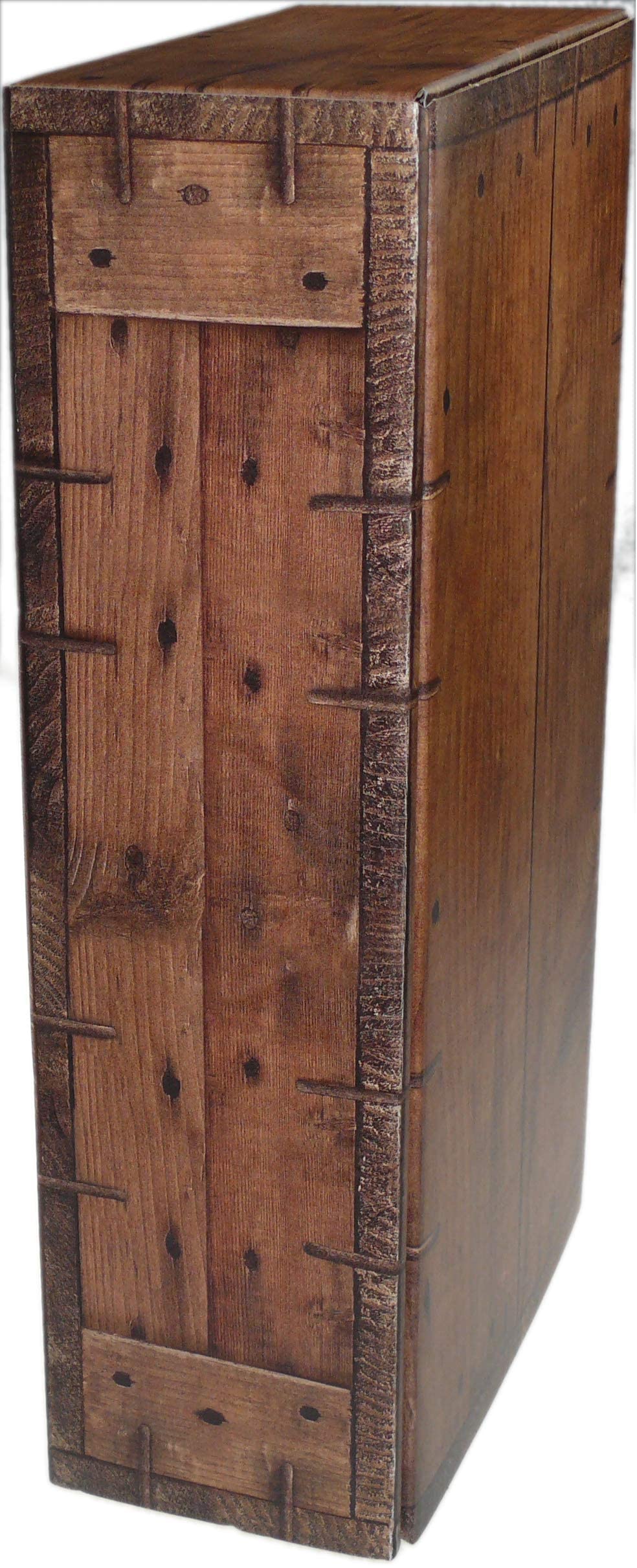 Schwarzwald Metzgerei Geschenkkorb „Nostalgie – 6-teiliger Präsentkorb mit leckeren & herzhaften Wurstspezialitäten wie Schwarzwälder Schinken oder Landjäger, Schneidebrett & -messer und Gourmet-Senf
