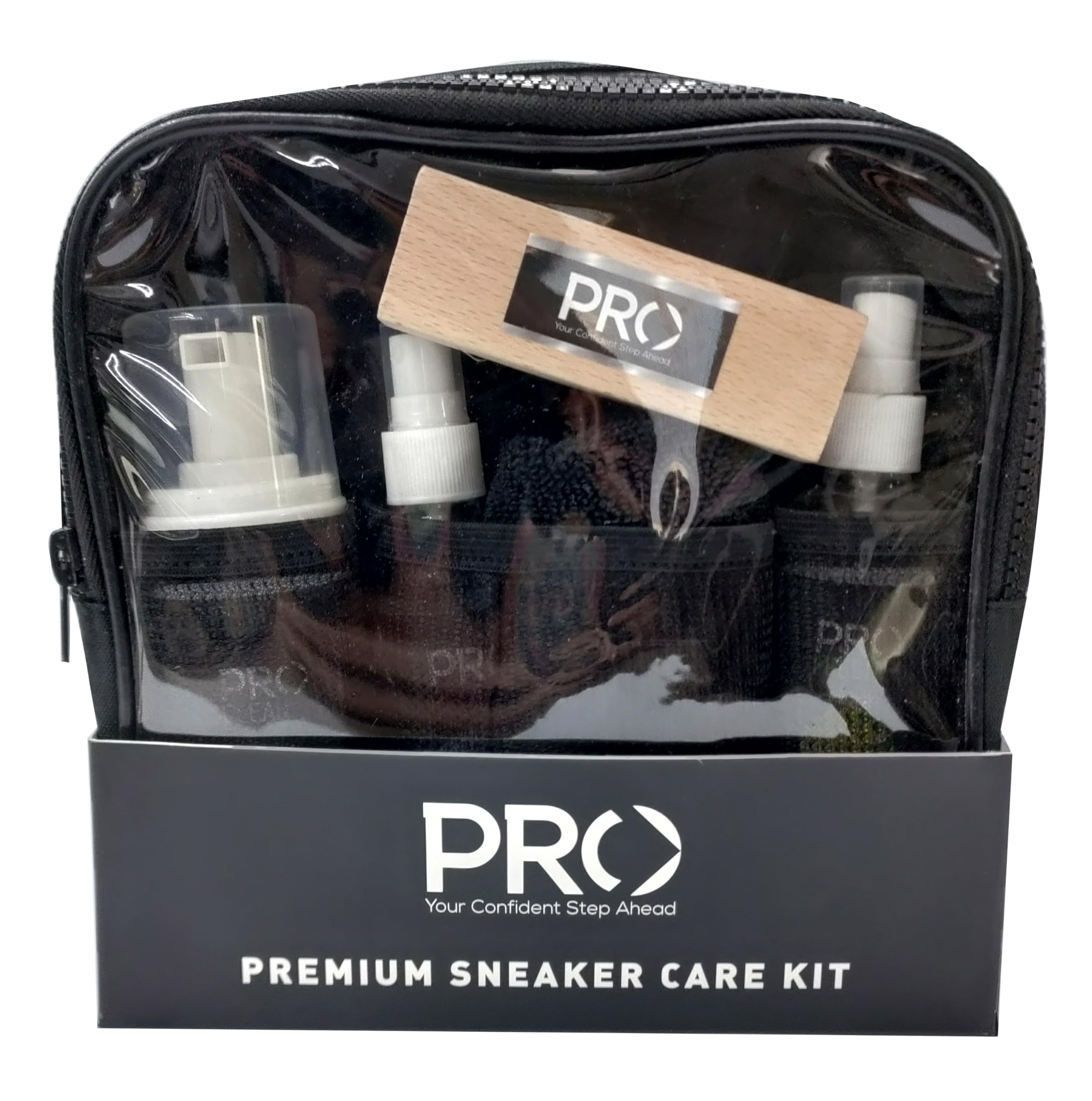 PRO Sneaker Cleaning Kit | Complete Shoe Cleaning Kit with Shampoo(150ml), Shoe Deo(150ml), Mini Brush and Microfiber Cloth | Sneaker Cleaner Kit | Sports Shoe Cleaning kit (Premium) (B0CL71QJFY) Amazon Price History, Amazon Price Tracker