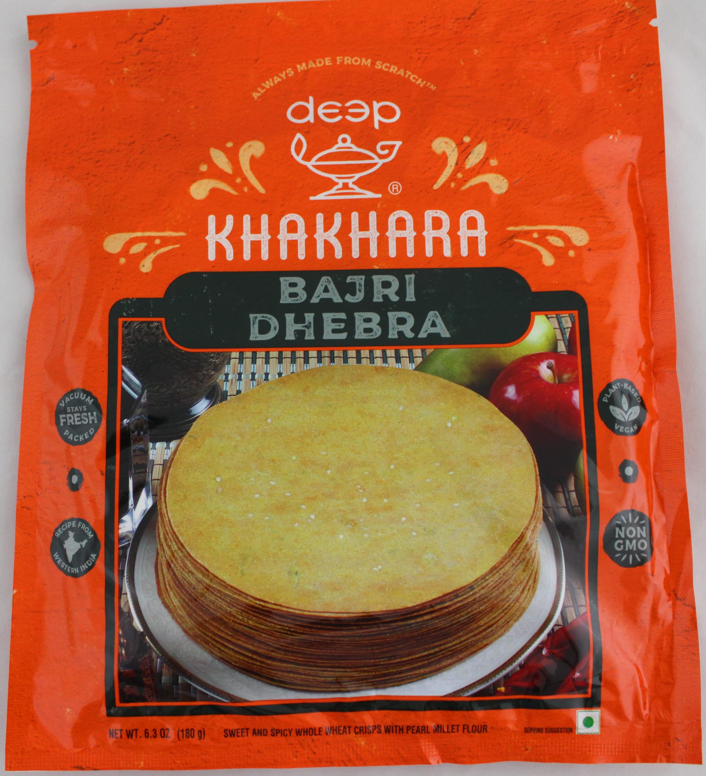 Deep Khakhara Bajri Dhebra Khak hra 7 oz