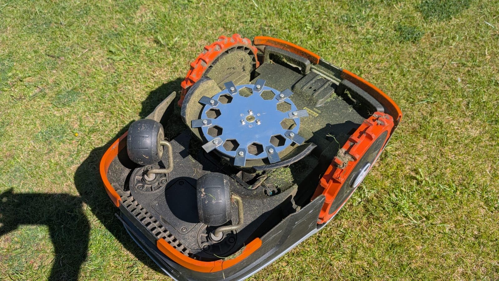 Tarcza tnąca 10 x do kosiarki Segway Navimow H i I do kosiarki automatycznej, aluminium, metal