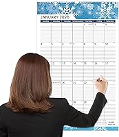 Vista 19 de SUNEE Calendario de pared 2026 grande de 22.75 x 15.5 pulgadas, calendario de 21 meses (finaliza en junio de 2027), vertical extragrande