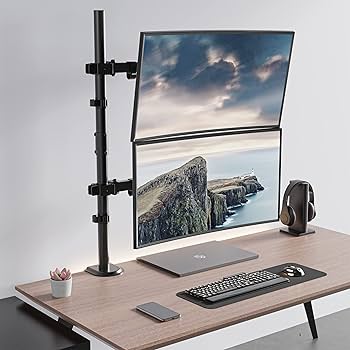 モニターアーム デュアル 上下2画面 ロングポール Amazon.co.jp: WORLDLIFT モニターアーム 縦 上下 2画面