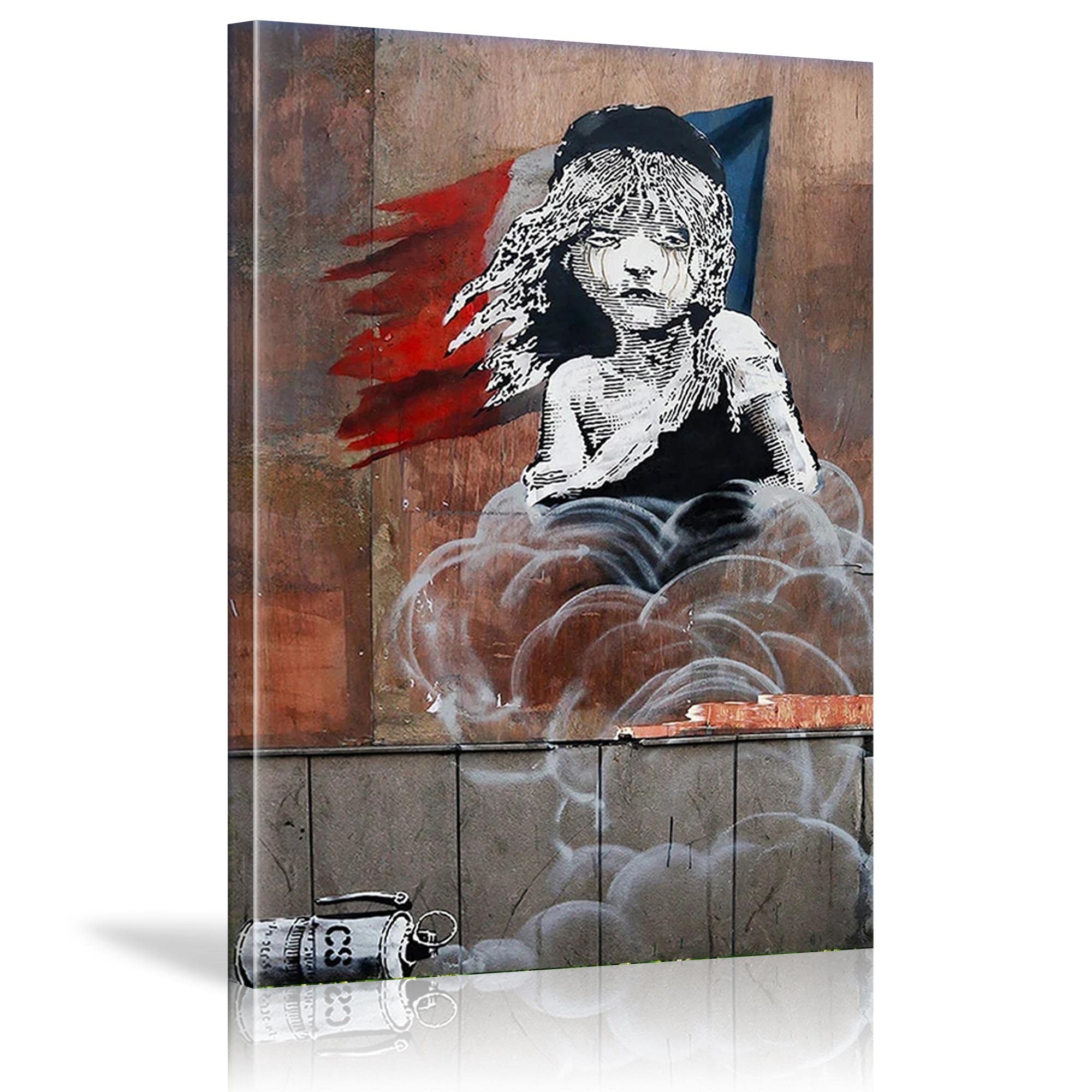 Amazon.co.jp: Banksy バンクシーンストリートグラフィティレプリカ