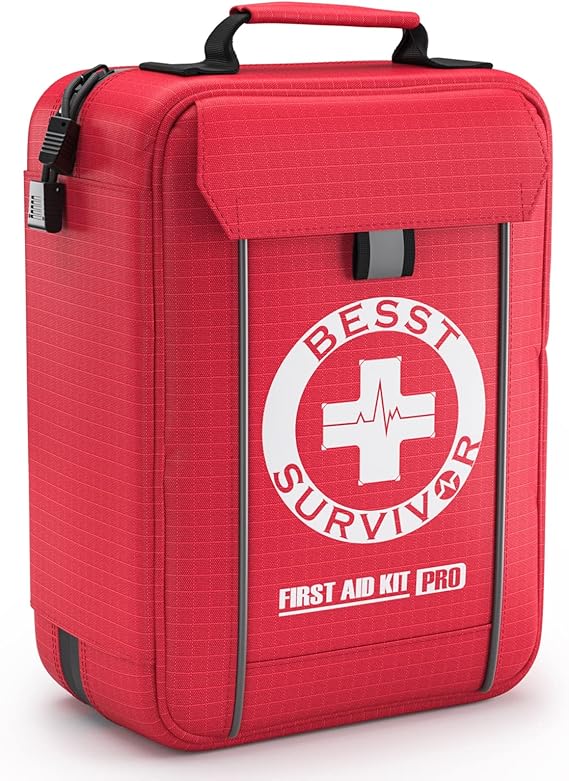 Comprehensive First Aid Kits Labeled Compartments Trauma Kits, Compact Emergency