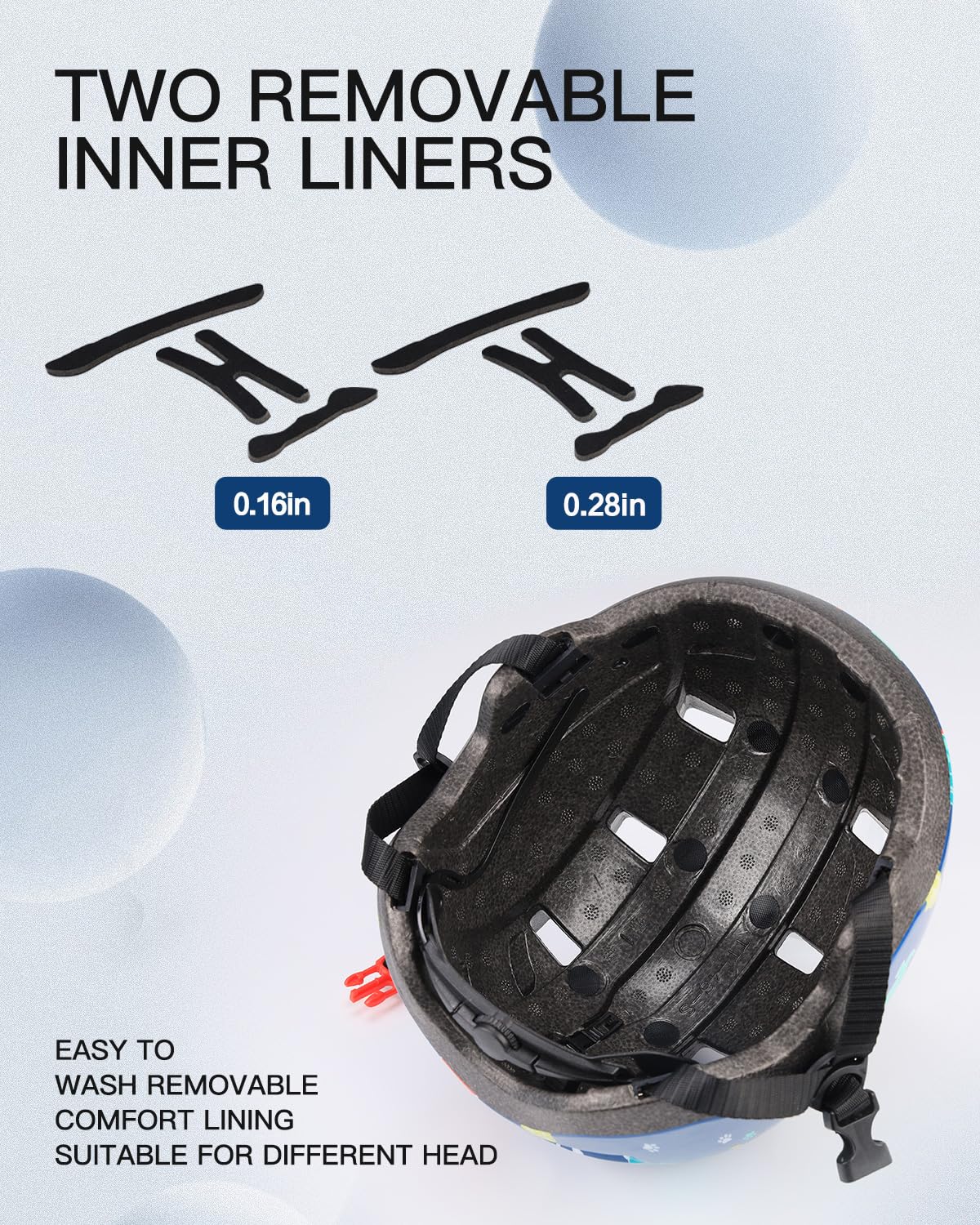 Kids/Toddler Bike Helmet for infant/Baby to Children 1/2/3/4/5/6/7/8 Years Old - Image 4