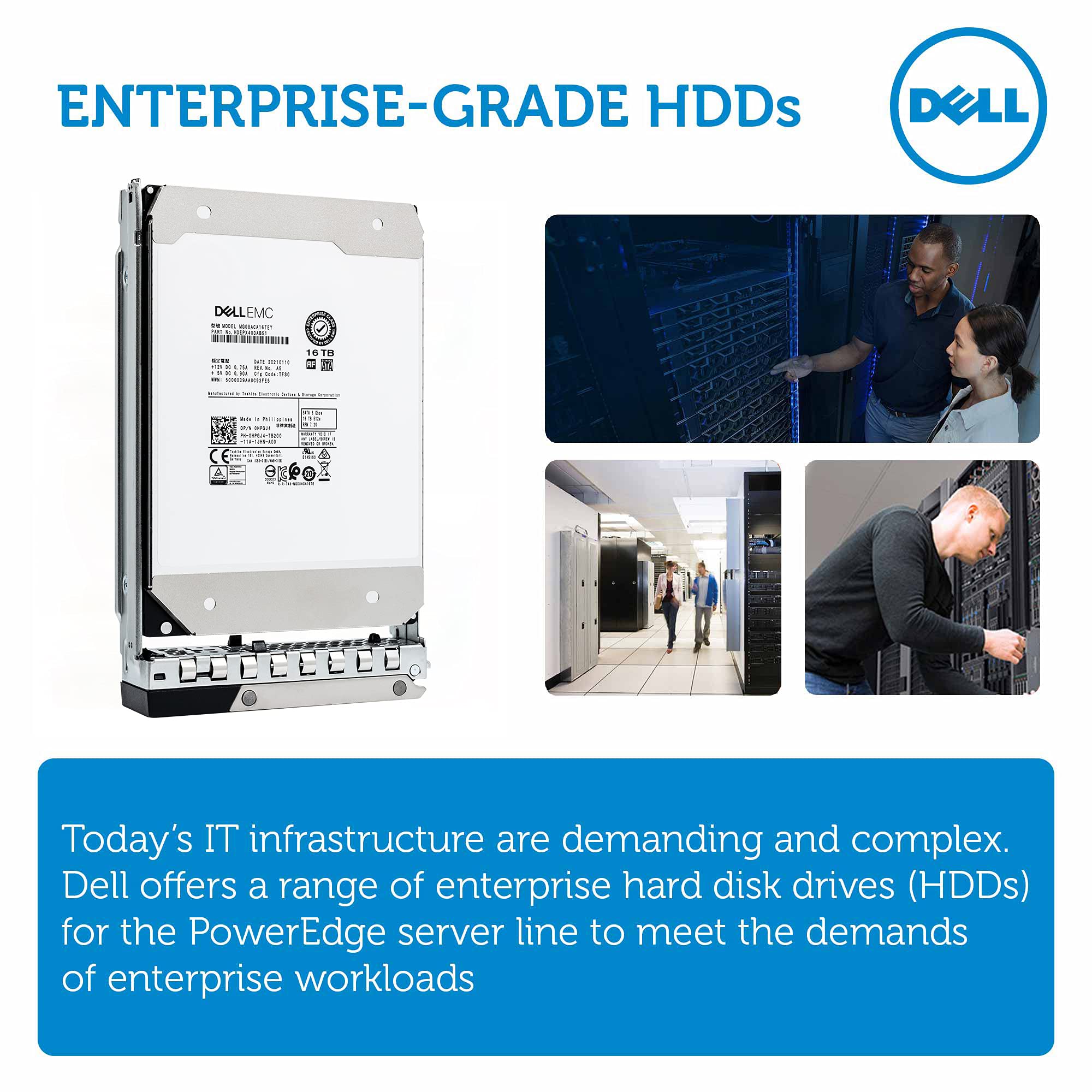 Amazon.co.jp: Dell 16TB 7.2K RPM SATA 6GBPS 512E 3.5インチ