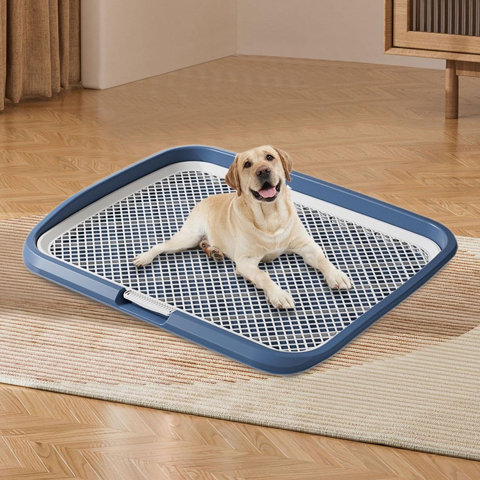 Bandeja Sanitaria para Perros Arenero Reutilizable Inodoro para Cachorros Y Orinal Que Protege Suelos Y Mantiene Patas Limpias Adecuado para Entrenami