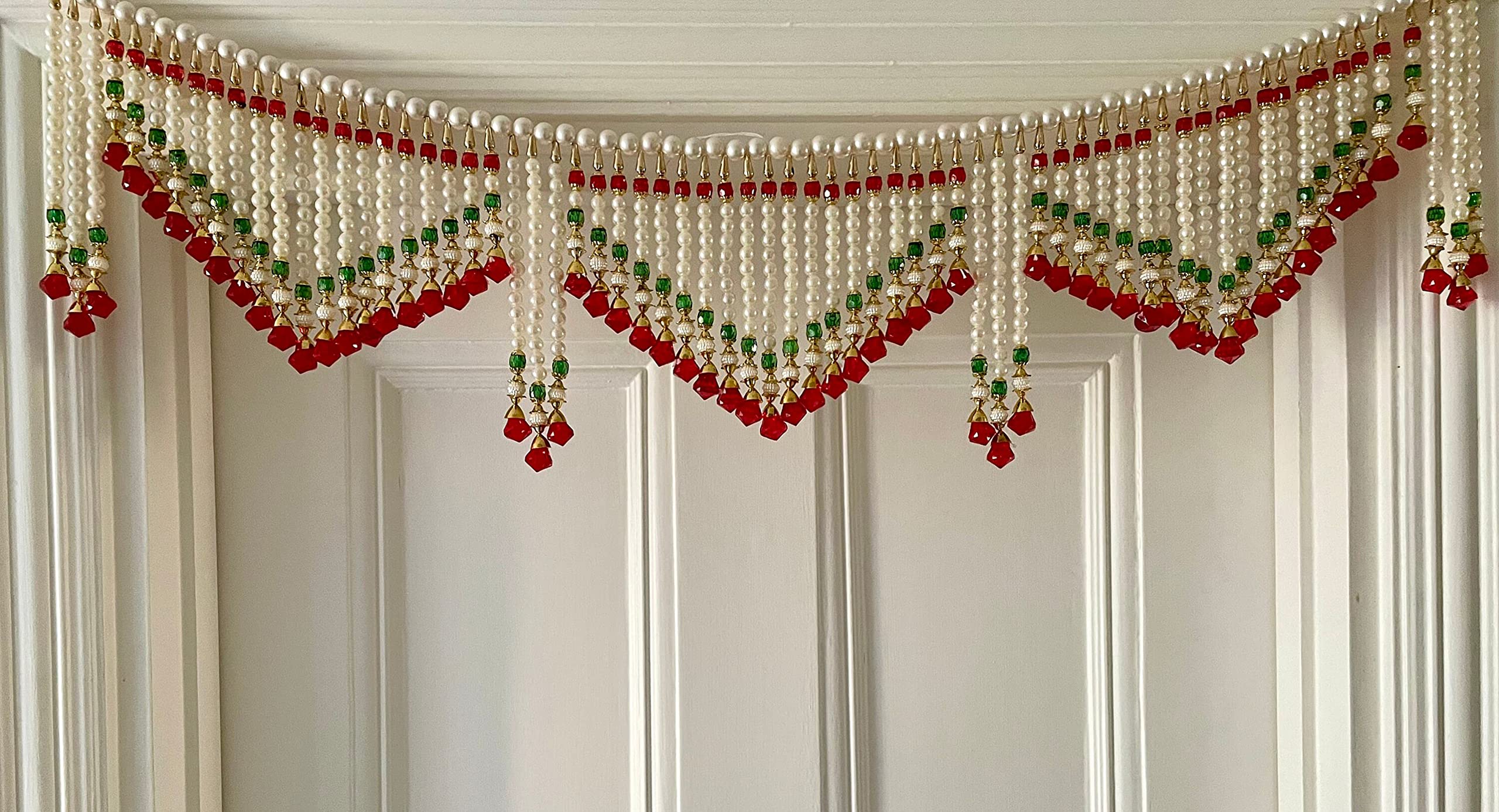 See full amazon price history chart for JACK LAWRENCE Crystal Pearls Door Hanging Toran Hand Made Bandarwal for Main Gate Temple and All Purpose of Festival and Specially Home Decoration (37 Inch) JACK LAWRENCE Crystal Pearls Door Hanging Toran Hand Made Bandarwal for Main Gate Temple and All Purpose of Festival and Specially Home Decoration (37 Inch) (B0C37CQC5T) Amazon Price History, Amazon Price Tracker