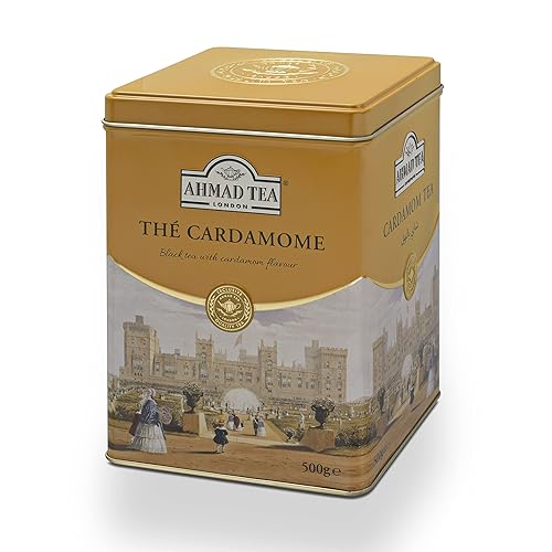 Miniatura 4 de Ahmad Tea Té suelto de cardamomo negro, 17.6 oz