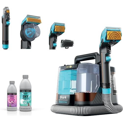 Shark StainStriker HairPro Portable Stain Cleaner,3 Tools, Self-Clean PX251