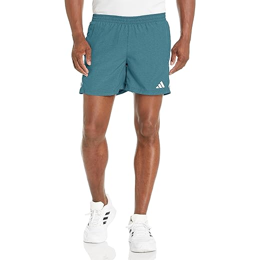 adidas Men's Own The Run Heather Shorts, Arctic Night Melange, Small 5 Inches