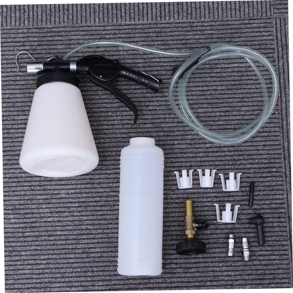 OUNONA Kit de Purga de Líquido de Frenos y Plástico para Automóvil Herramienta Limpia Gran Capacidad para Sangrado de Frenos en Taller y Otros Vehículos