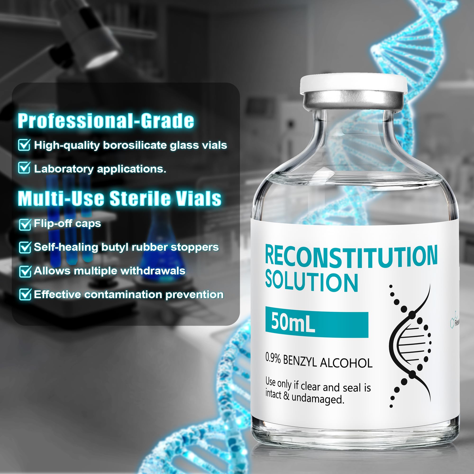 bac water for reconstitution Bacteriostatic Water 10ml A sterile solution widely used in laboratory  settings for peptide reconstitution and preparation. Commonly used in  research environments to support accurate dilution and handling of  compounds. Used in research main image 1