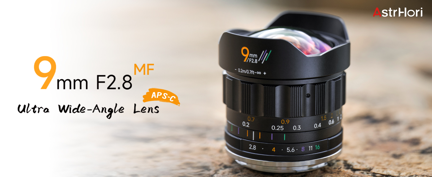 Amazon | AstrHori 9mm F2.8 APS-C 単焦点レンズ ニコンZマウント用 超