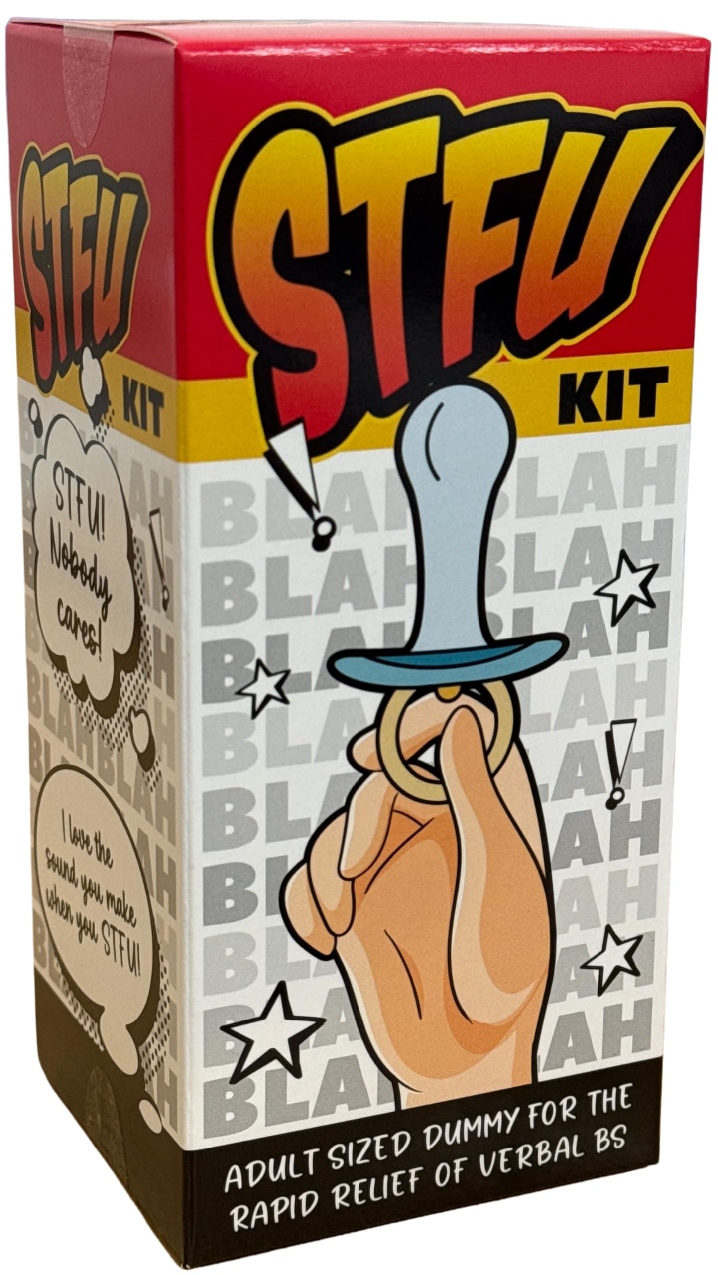 Diabolical DP1418 STFU Kit, Funny Secret Santa Gifts for Men Under 10 Pounds