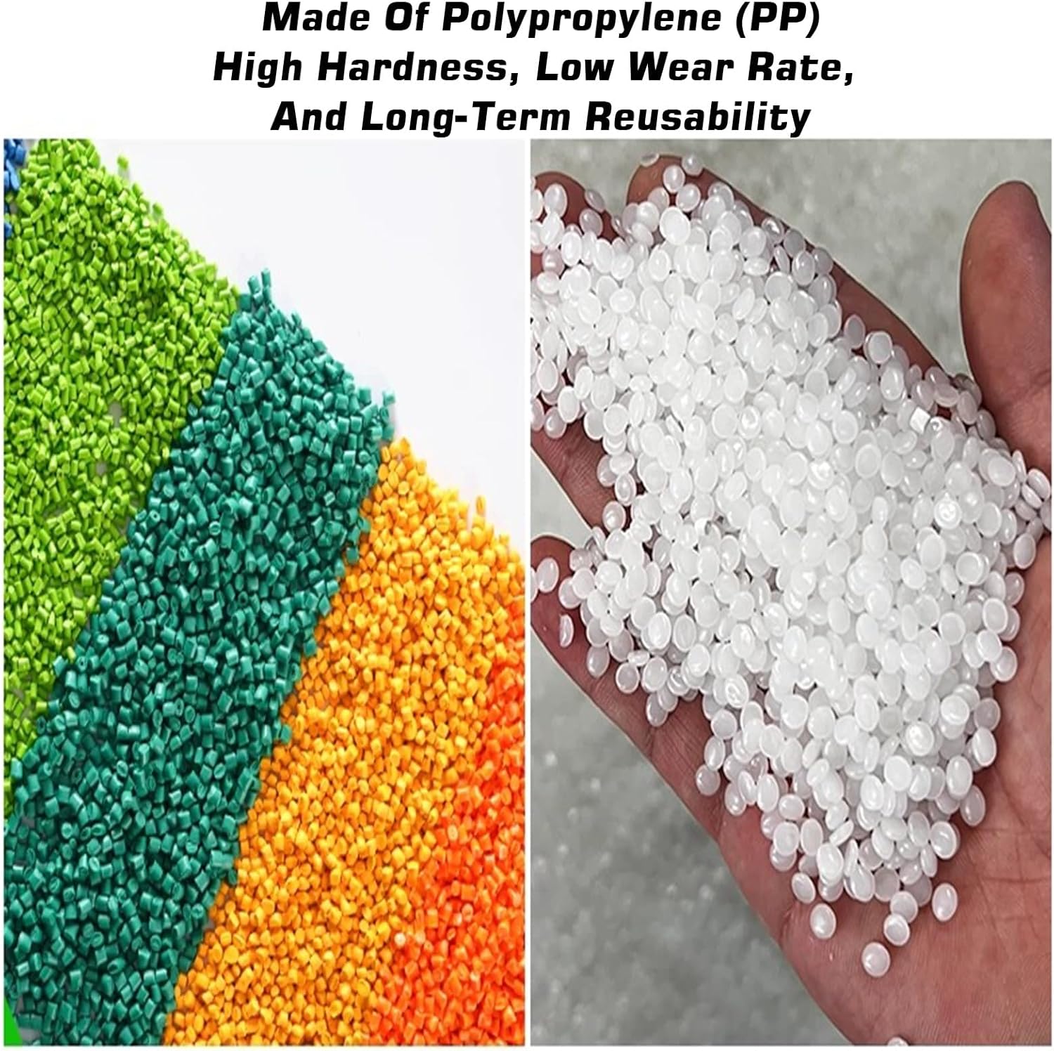 Extra Thick 50x50cm Interlocking Floor Tiles, Heavy-Duty Anti-Slip Drainage Grating for Indoor & Outdoor Use, Easy to Clean Garage, Bathroom, Deck - Green (20 Pieces)