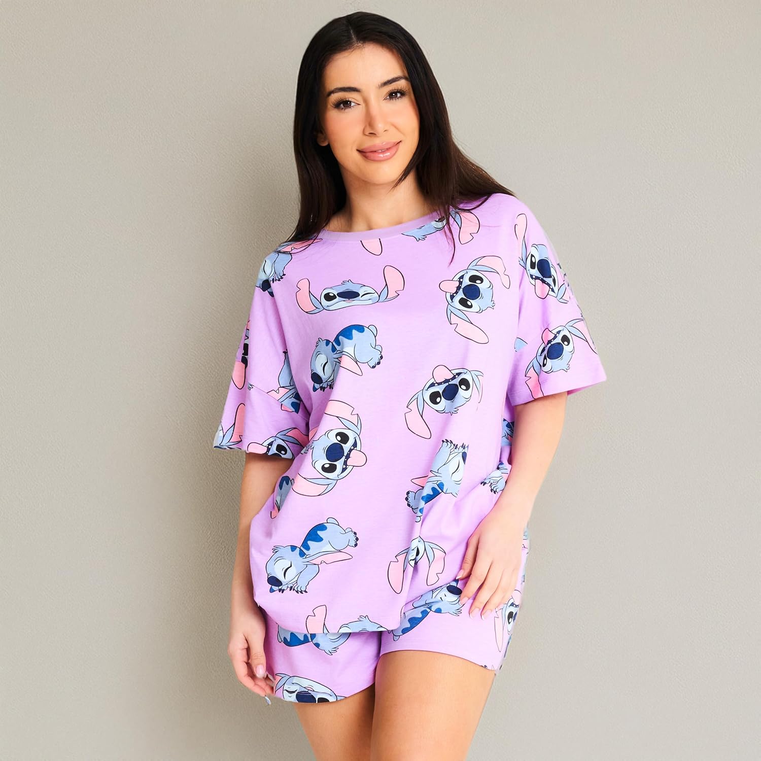 Disney Lilo and Stitch Pajamas for Women | Womens Stitch PJs | Ladies Pajamas | Official Stitch Merchandise - Image 9