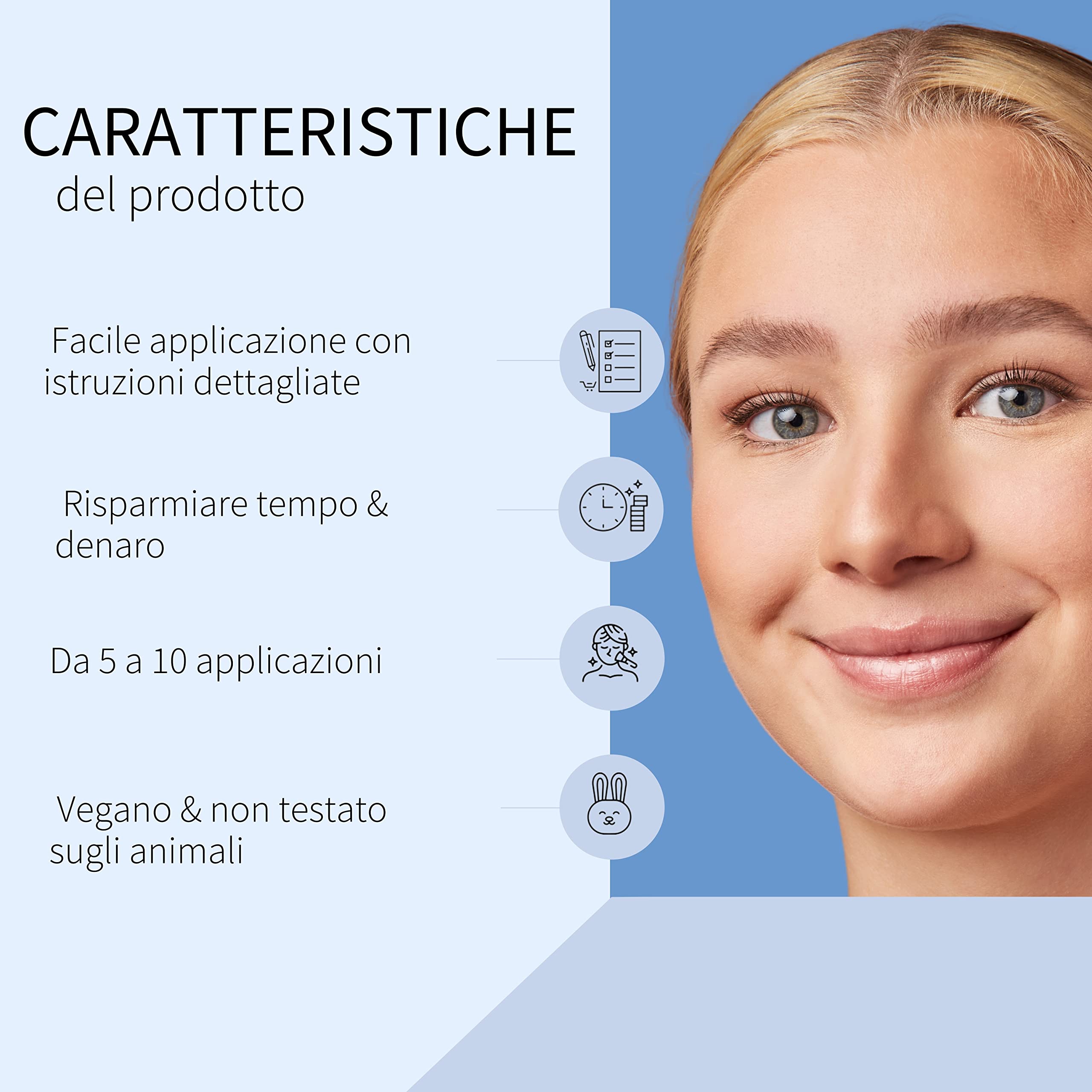 fleeky laminazione sopracciglia kit completo - Brow lift set fai da te per sopracciglia perfette, regalo perfetto per serata tra ragazze, festa della mamma o come regalo per la ragazza (Maxi)