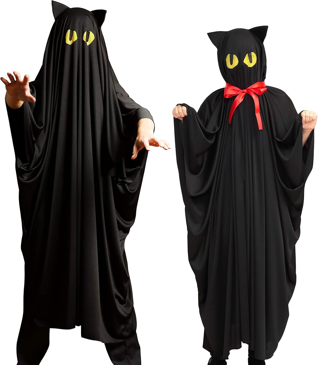 クリアストーン(Clearstone) コスプレ ハロウィン 2WAYてるてるキャットポンチョ ユニセックス ブラック クリアストーン(Clearstone) コスプレ ハロウィン 2WAYてるてるキャットポンチョ ユニセックス ブラック