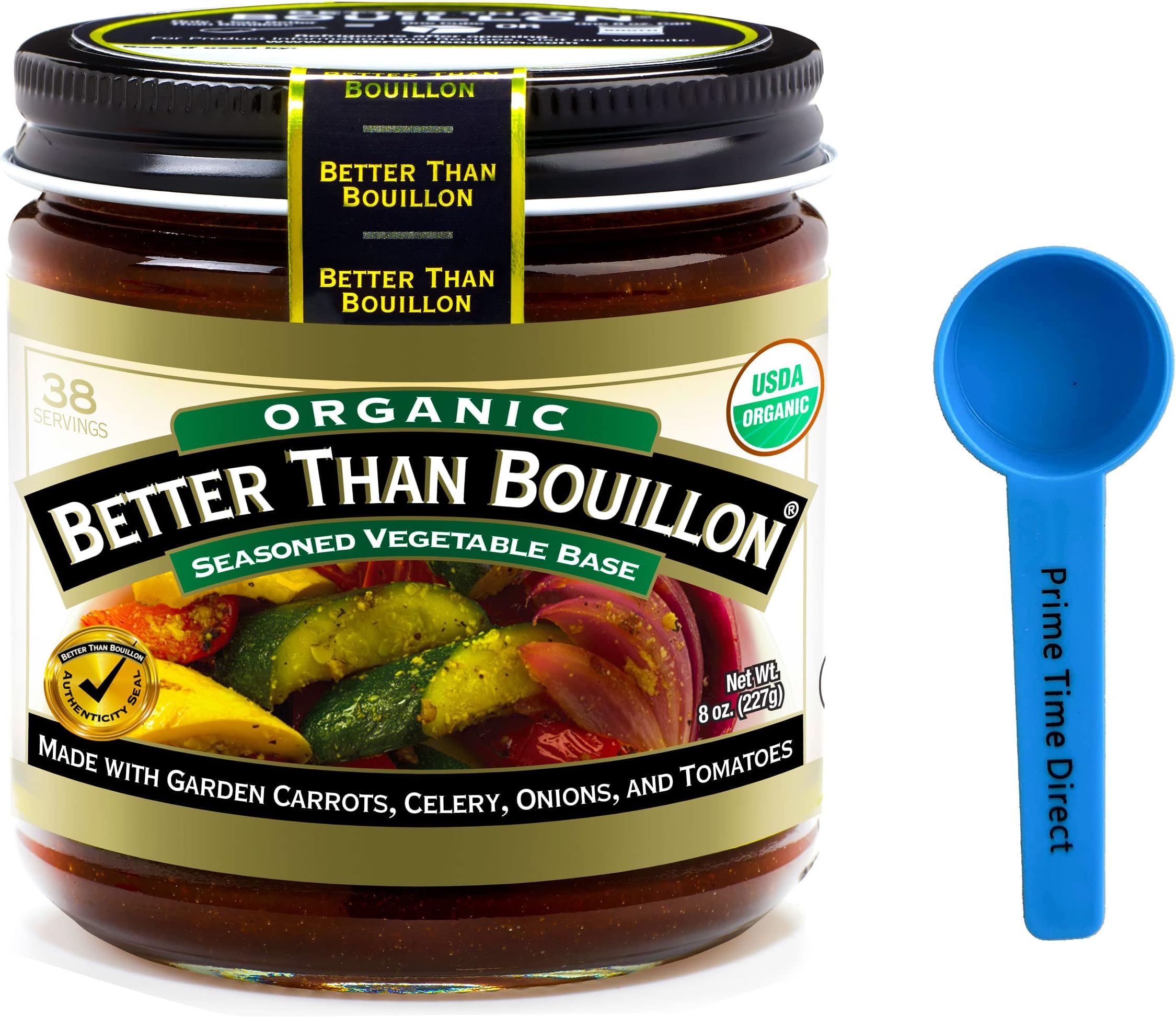 Better Than Bouillon Organic Vegetable Base 16 Oz, Reduced