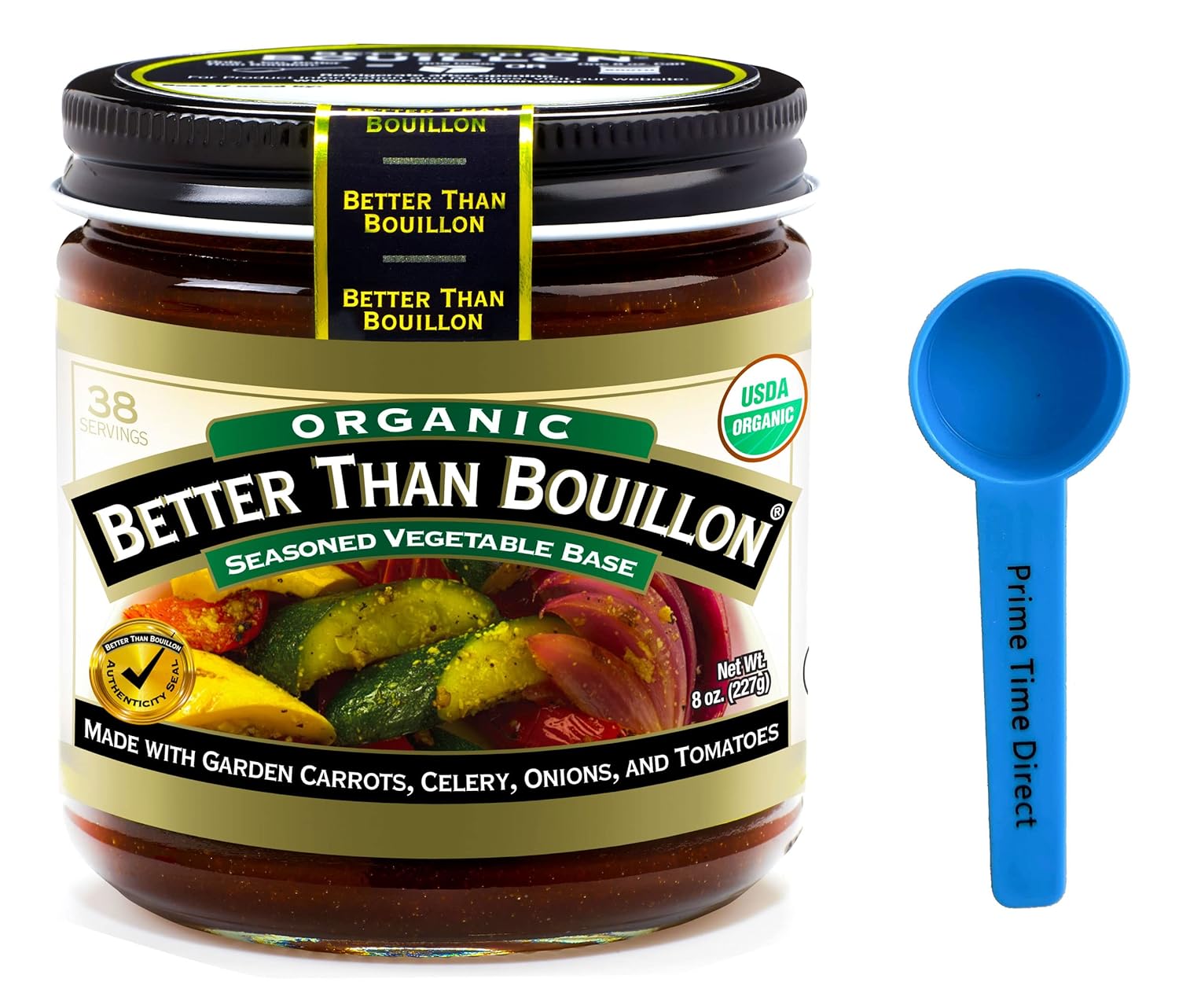 Better Than Bouillon Organic Vegetable Base 8 oz (Pack of