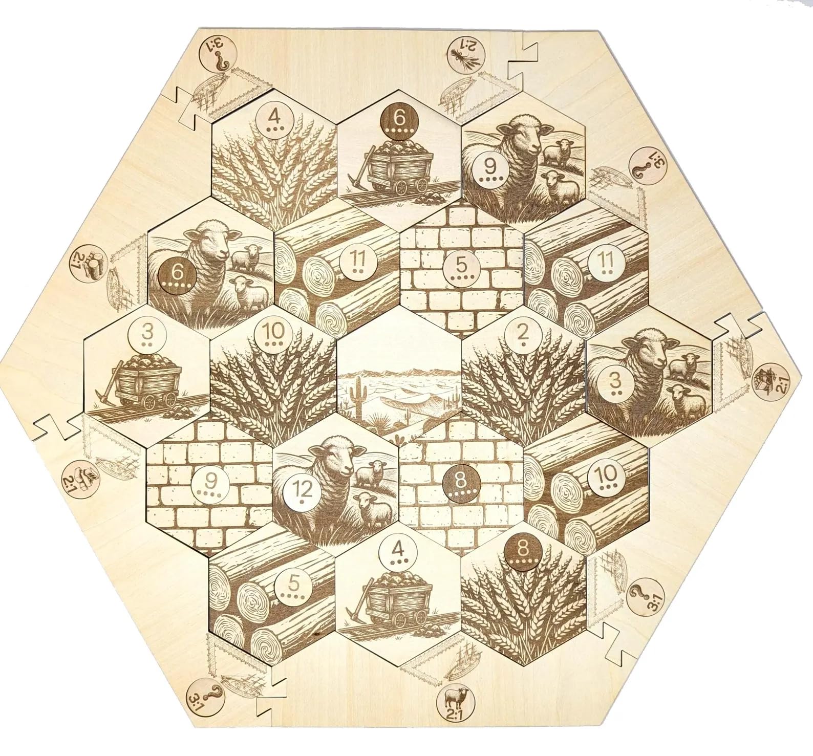 Amazon.com: Custom Designed Natural Wood Board | Compatible with