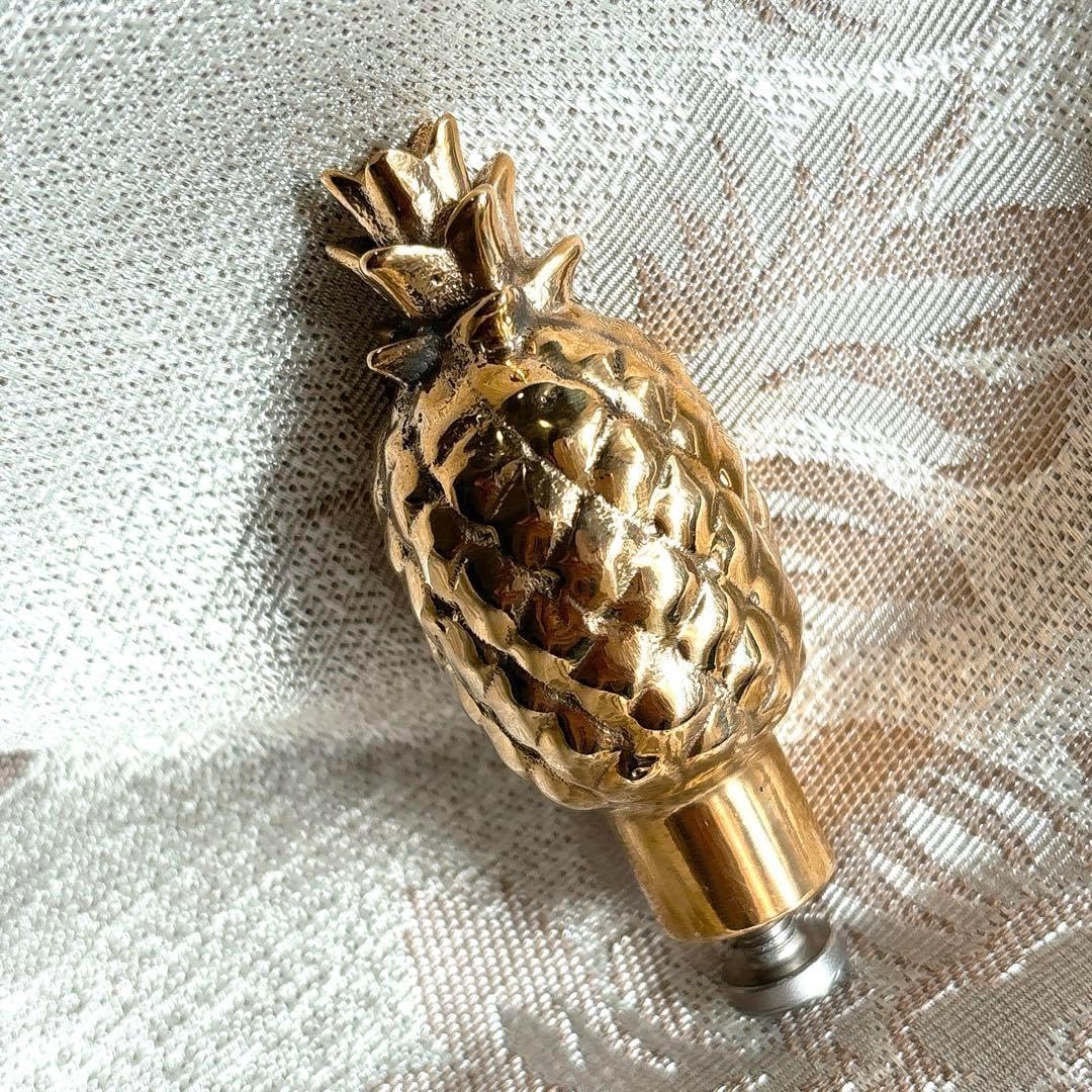 STAUB フルーツブラスノブ パイナップル【真鍮】 Staub パイナップル