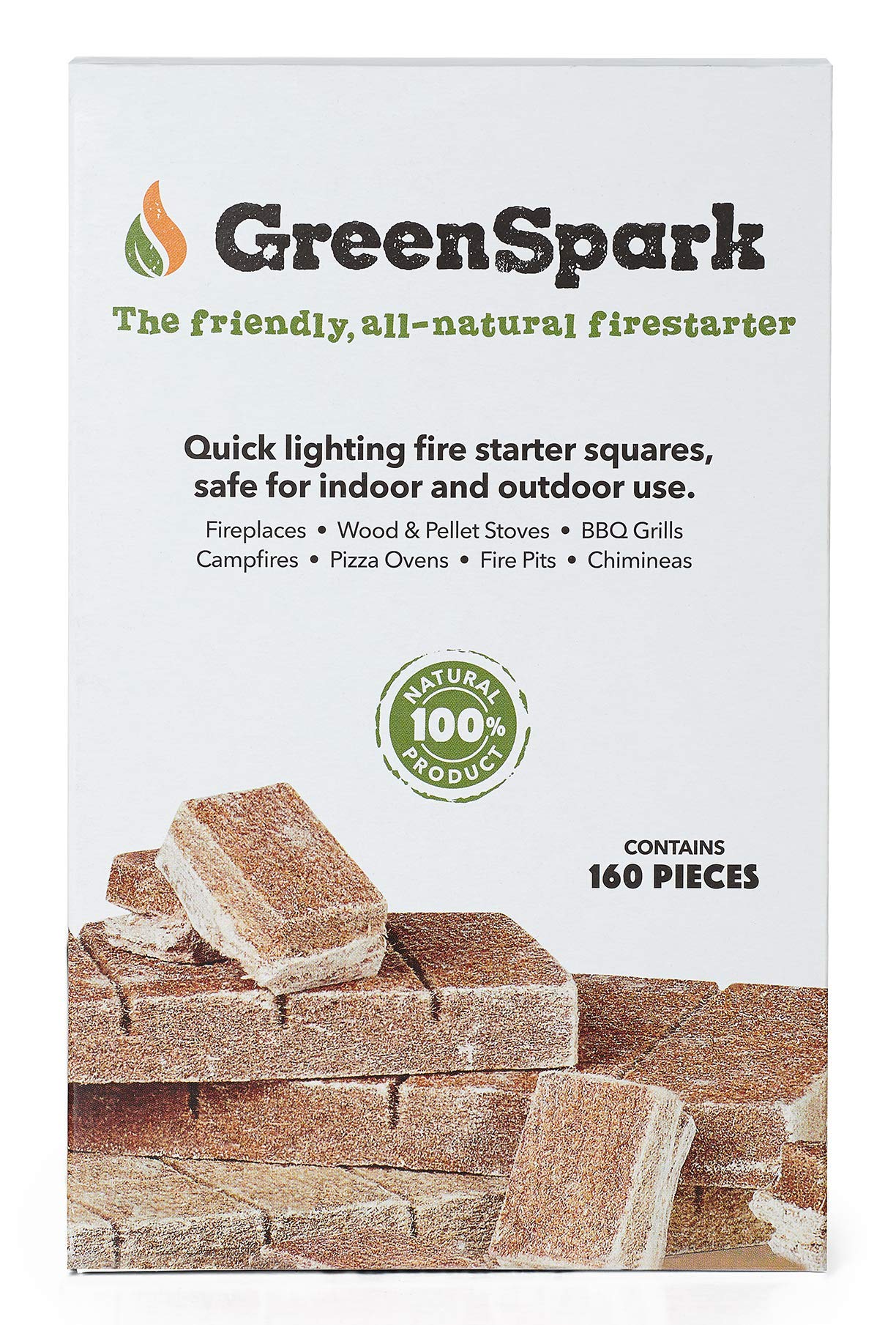 dallas cowboys fire pit on Greenspark Fire Starter 160 Squares Grill Fire Pit All Weather Fireplace All Natural Campfire Wood Pellet Stove Super Fast Lighting Indoor Outdoor Bbq Smoker Stove Accessories Camp Kitchen