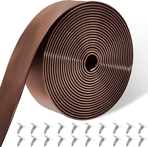 Lumpro Juego de correas de vinilo para reparación de sillas de patio, correas de repuesto de 2 pulgadas de ancho y 10 pies de largo + 20 remaches