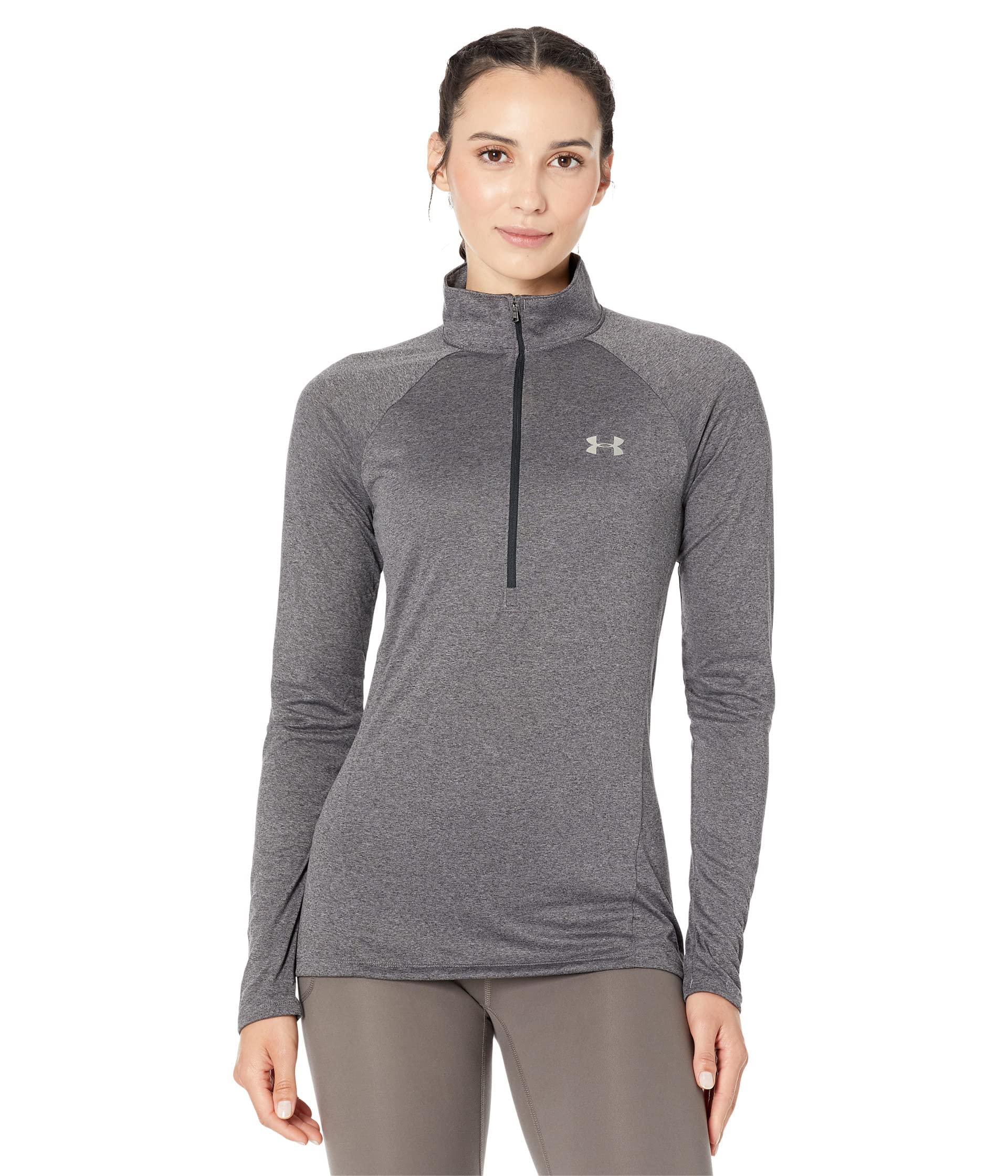 Under Armour Womens Tech ½ Zip Long-Sleeve Pullover