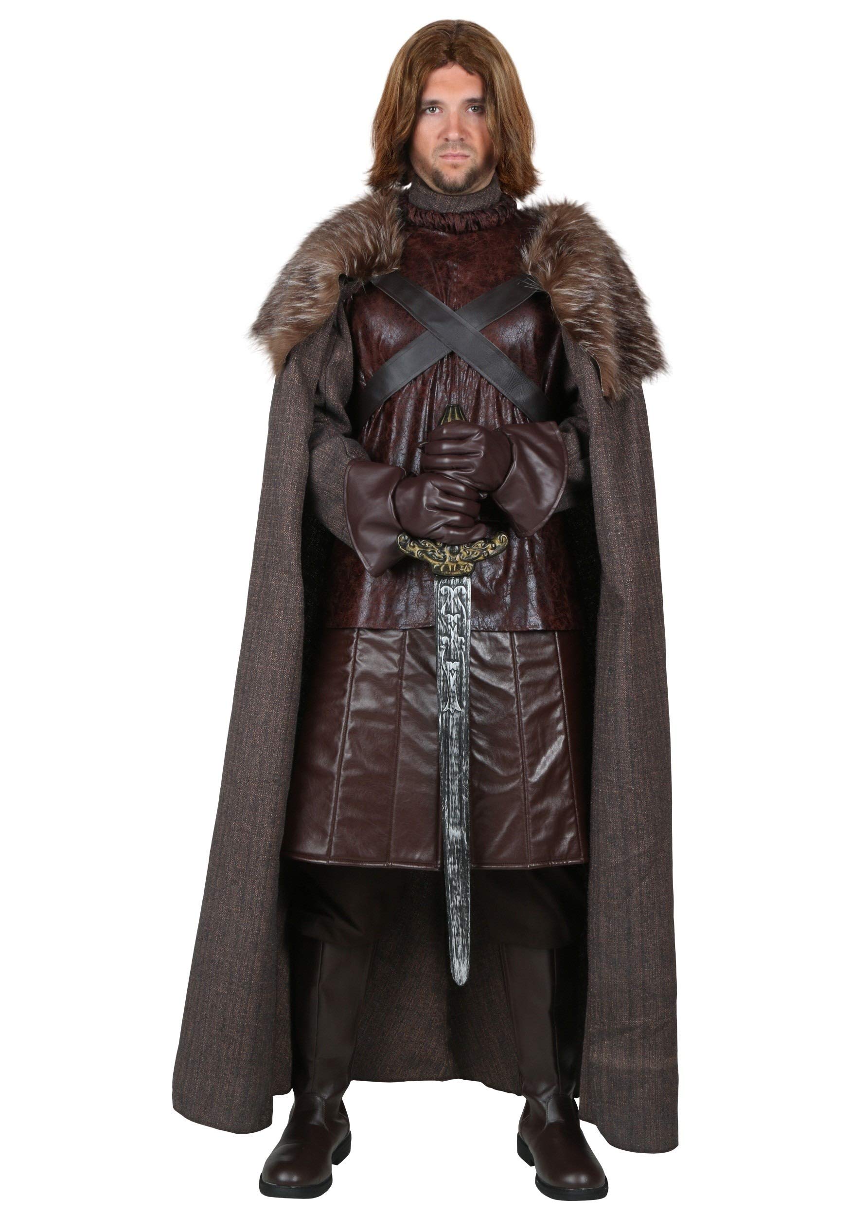 Mens Northern King Halloween Costume Adult Renaissance Attire Regal Medieval Outfit for Cosplay and Themed Events