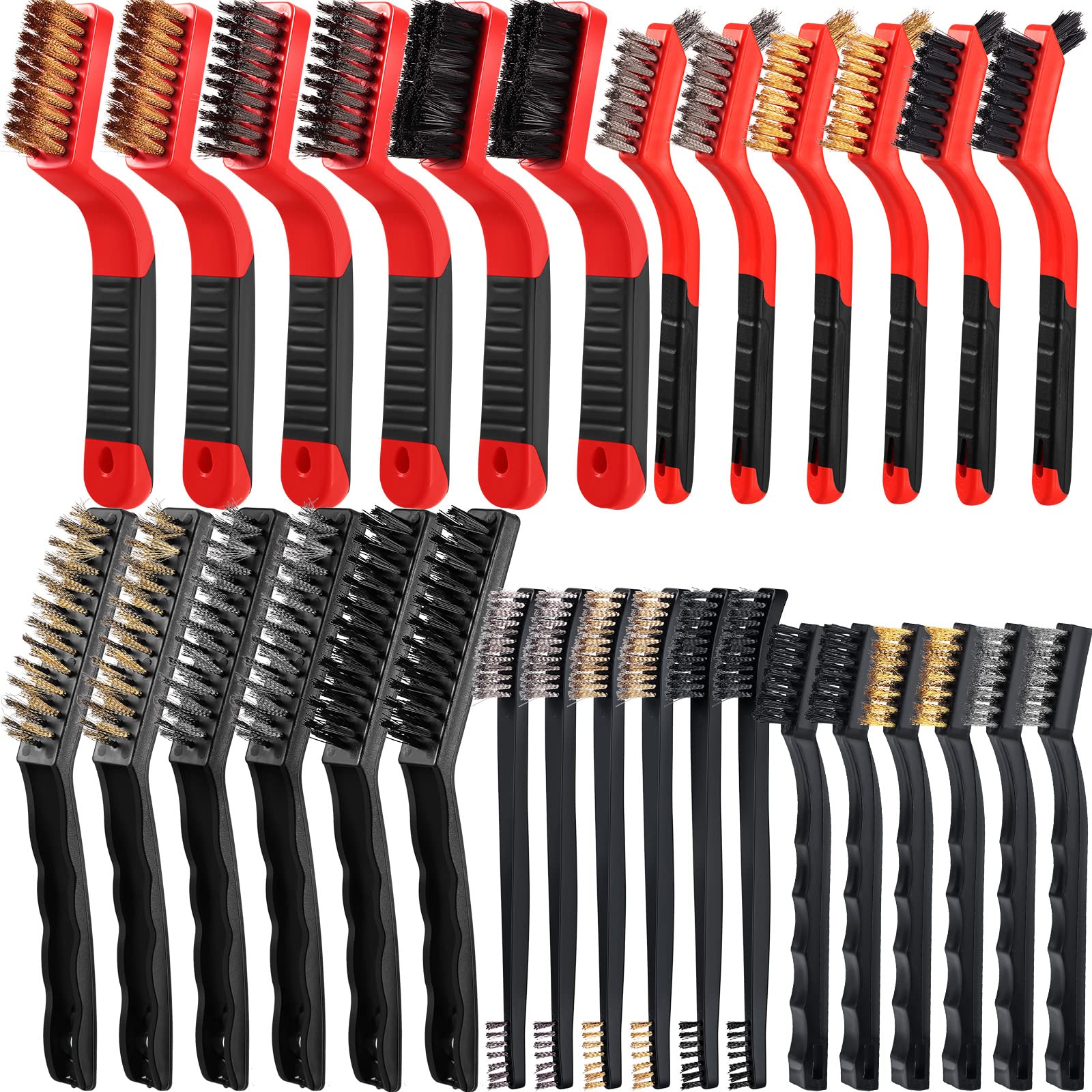 Sumind Wire Cleaning Brush Set - 60 Pcs -1