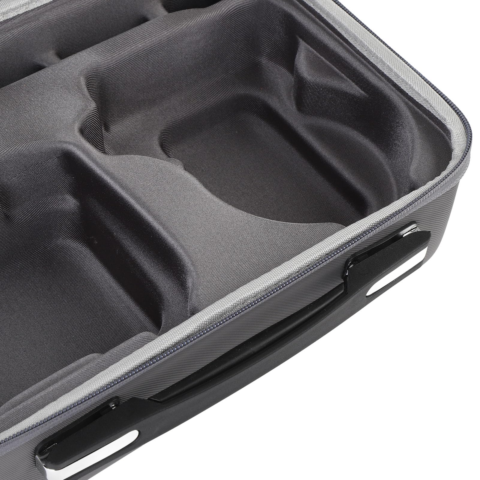 Jiawu Custodia per Drone in PU Antipioggia con Doppia Cerniera per Accessori Flip Drone, Borsa da Trasporto di Grande capacità per Esigenze di Stoccaggio Quotidiane