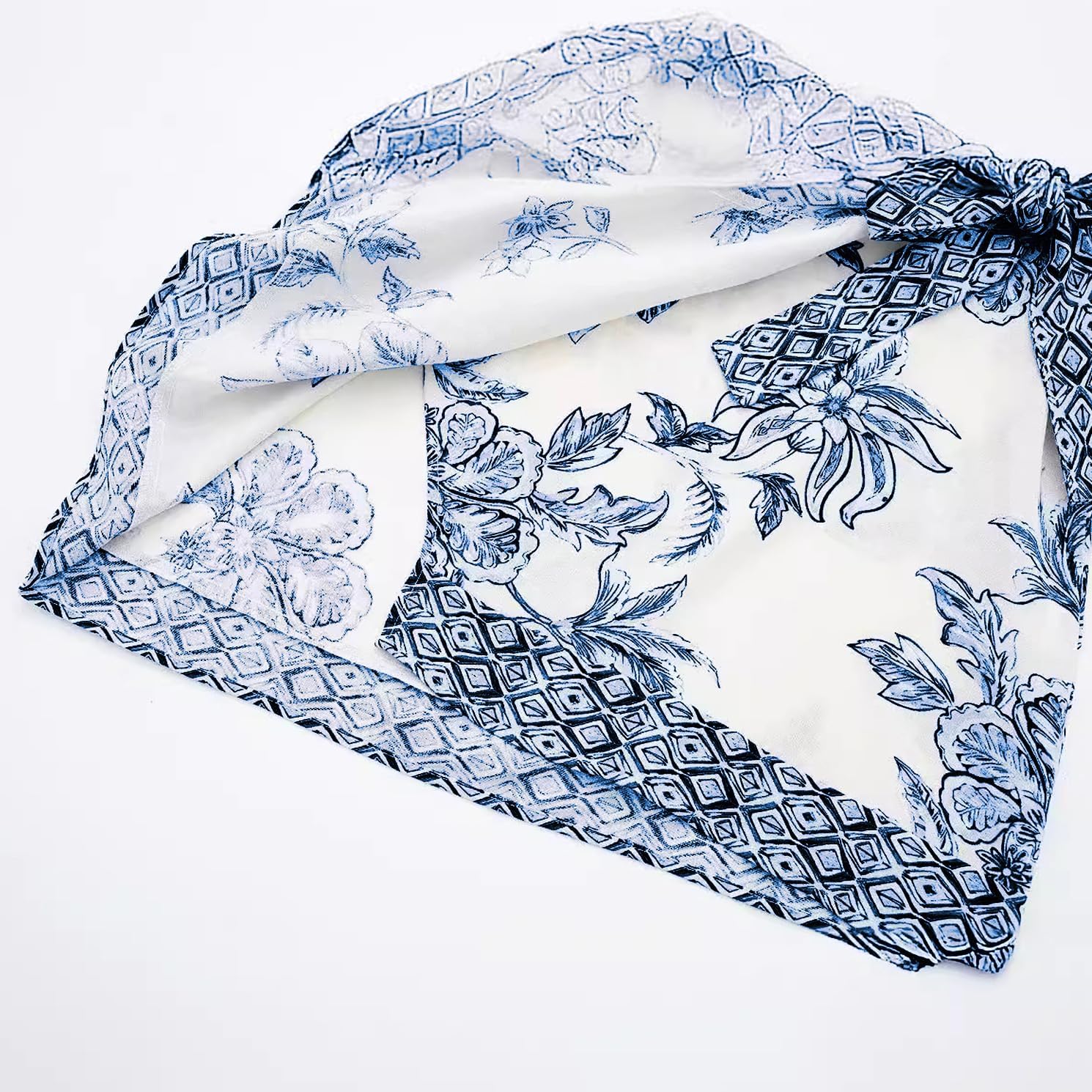 Womens Floral Wrap Short Skirt Summer Beach Mini Skirt Casual Knot Side High Waist A Line Vacation Outfits Skorts - Image 7