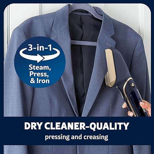 Miniatura 4 de Conair SteamStylist - Vaporizador de vapor 3 en 1 para ropa, con afeitadora de tela, tanque de agua adicional y bolsa de almacenamiento, para el