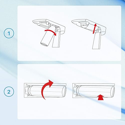 Miniatura 6 de SpiroPure - Repuesto para LT1000P, ADQ747935, MDJ64844601, 9980, FL-RF46, ADQ74793501, AQF-LT1000P, GF-1000P, ADQ74793502, WD-LT1000P, 46-980.